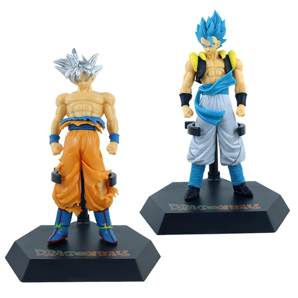 Anime Dragon Ball Z 18-20CM Super Saiyan Son Goku Broly Vegeta Anime Action Figure Model Gifts Collectible Figurines for Kids view 5
