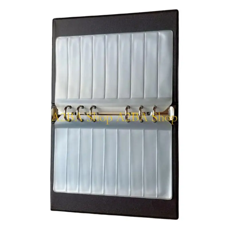 A2BA Professional Electronics Sample Organization With Removable Page Storage Book For Various Chip Component Size Accessories