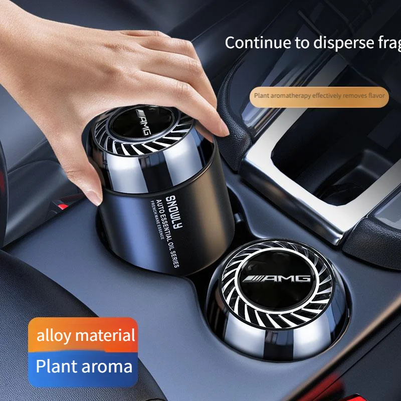

AMG car air freshener car cup holder aromatherapy solid balm long-lasting car perfume car interior