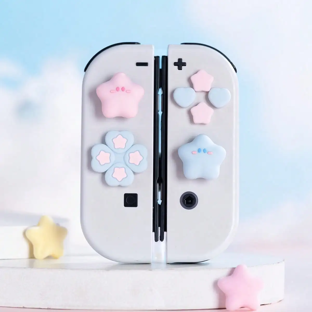 Switch Joystick Cap Cross Button Sticker, 