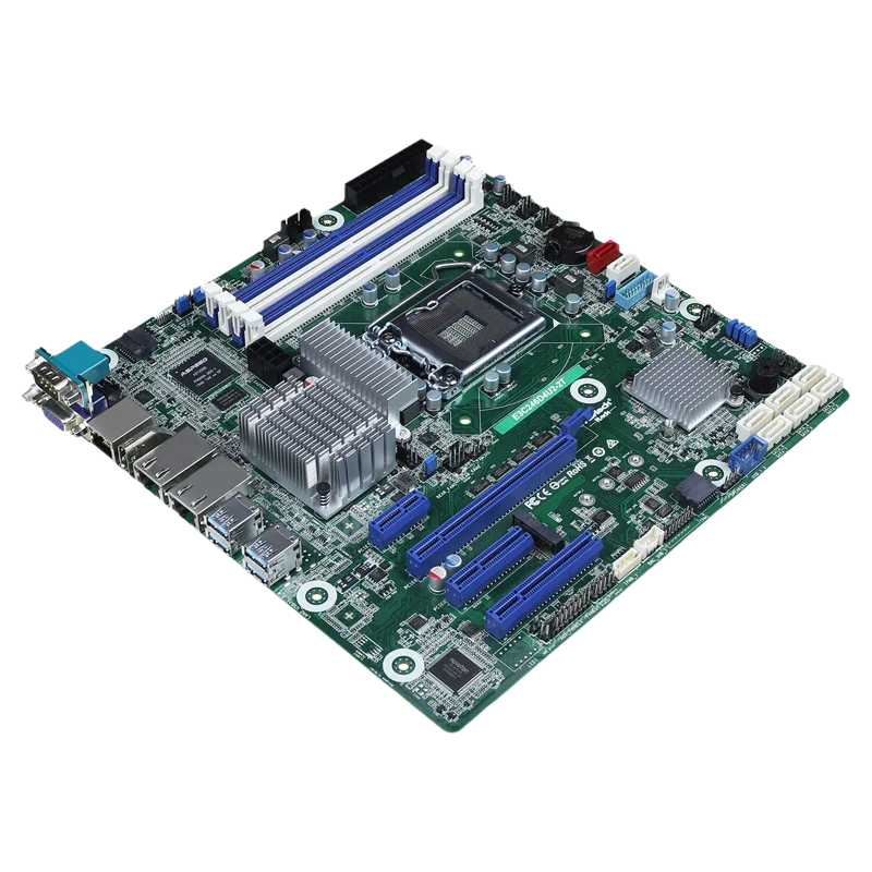 For High-end New Main Board Yongqing E3C246D4U2-2T MATX IPMI Dual Port X 5.50 Million Megabit NAS Preferred