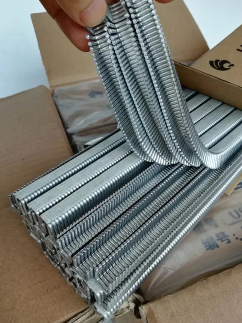 U형 506 508 502 503 수동 U자형 소시지 클리퍼 클리핑 머신용 클립 4000개 한 박스, 시장용 타이트닝 머신용