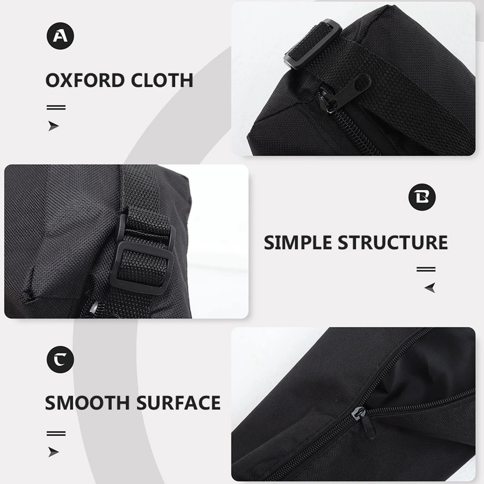 حقيبة ثلاثية القوائم أكسفورد حقيبة تخزين متينة لحوامل الإضاءة Monopods Boom تقف معدات التصوير الفوتوغرافي حقيبة حمل خارجية