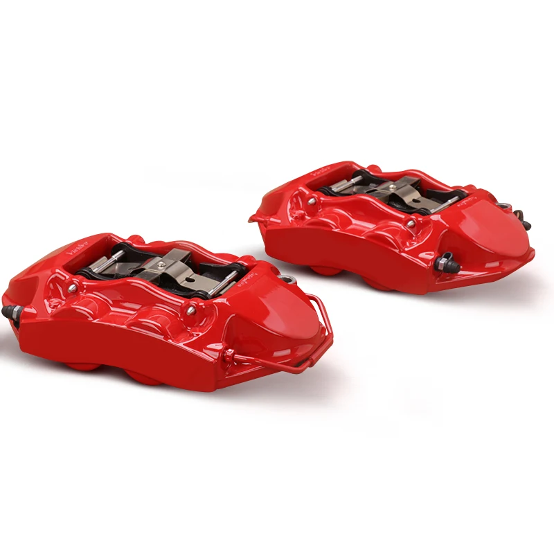 

In Stock GT4 4 Pot Brake Caliper Drilled Steel Brake Rotor 380mm High Performance Racing Brake System for Ford Focus Fiesta F150