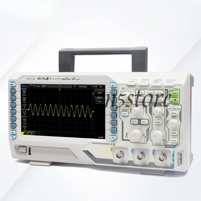 DS1202Z-E dual-channel high-precision digital oscilloscope has a bandwidth of 200MHz