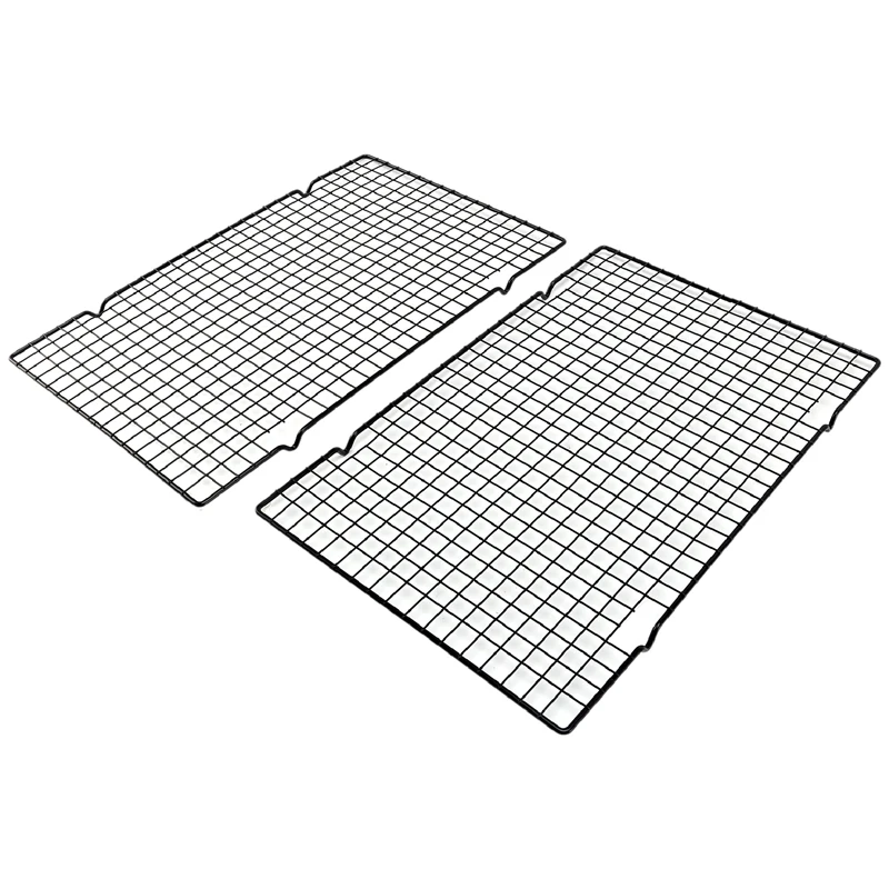 New2 Pcs Cooling Racks Baking Rack,Non-Stick Cake Cooling Rack,Small Grid Oven Cooling Rack Perfect To Cool And Bake