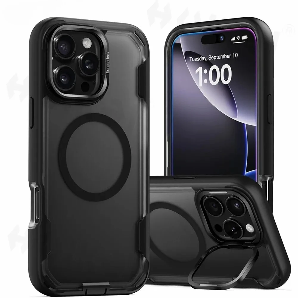 Para iPhone 17 Pro Max Funda Cámara magnética Cubierta completa Protector a prueba de golpes Compatible con iPhone 16 15 14 13 12