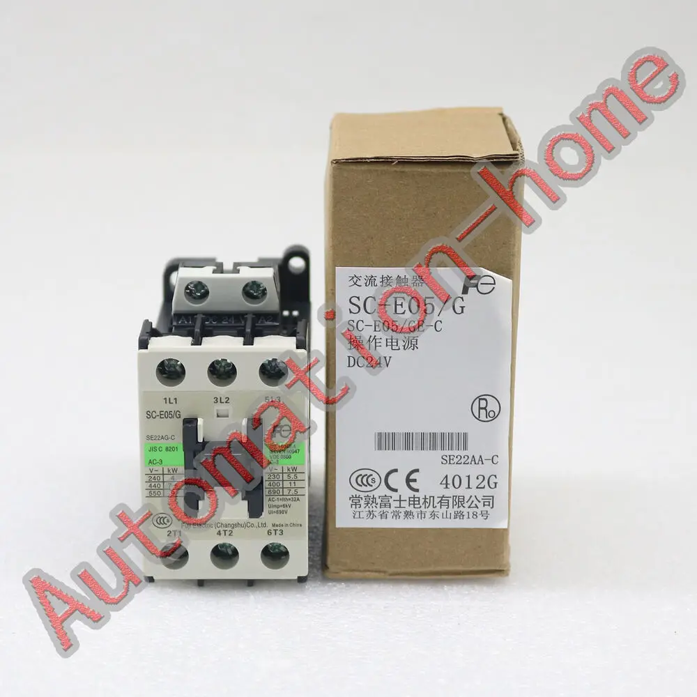 1PC New Fuji Electric Contactor SC-E05/G 24VDC In Box#QW