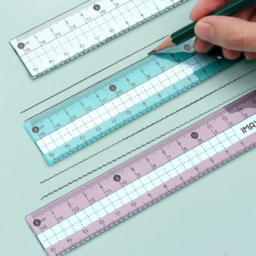 7/8PCS Set Square Ruler Compasses Set Straight Ruler Drawing Tool Measuring Ruler Suit Protractor Multifunctional