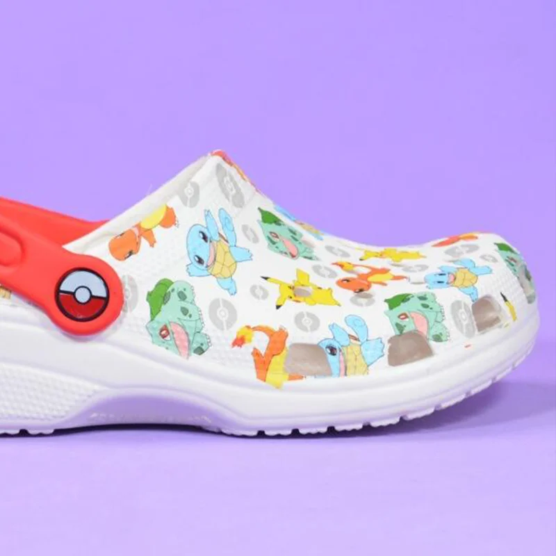 2024 Cute Pok é mon Soft soled Shoes with Cool Toe Shoes Beach Shoes Outdoor Beach Shoes Anti slip Children's Shoes Summer Gifts image 3