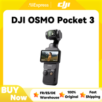DJI Osmo Pocket 3 Vlogging Camera with 1-Inch CMOS and 4K/120fps Video 3-Axis Stabilization Fast Focus Small Video Camera