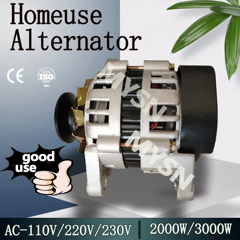 3000 W Free Energy Permanentmagnetgenerator 220 V 230 V 240 V Konstantspannungsgenerator Bürstenloser Generator mit niedriger Drehzahl für den Heimgebrauch