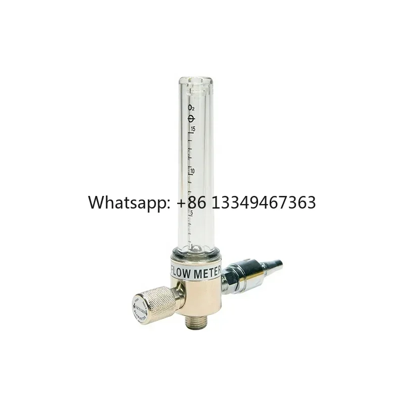 

Fast Shipping British Oxygen FlowMeter with Humidifier Bottle BS Medical Gas Flowmeter Manufacturer