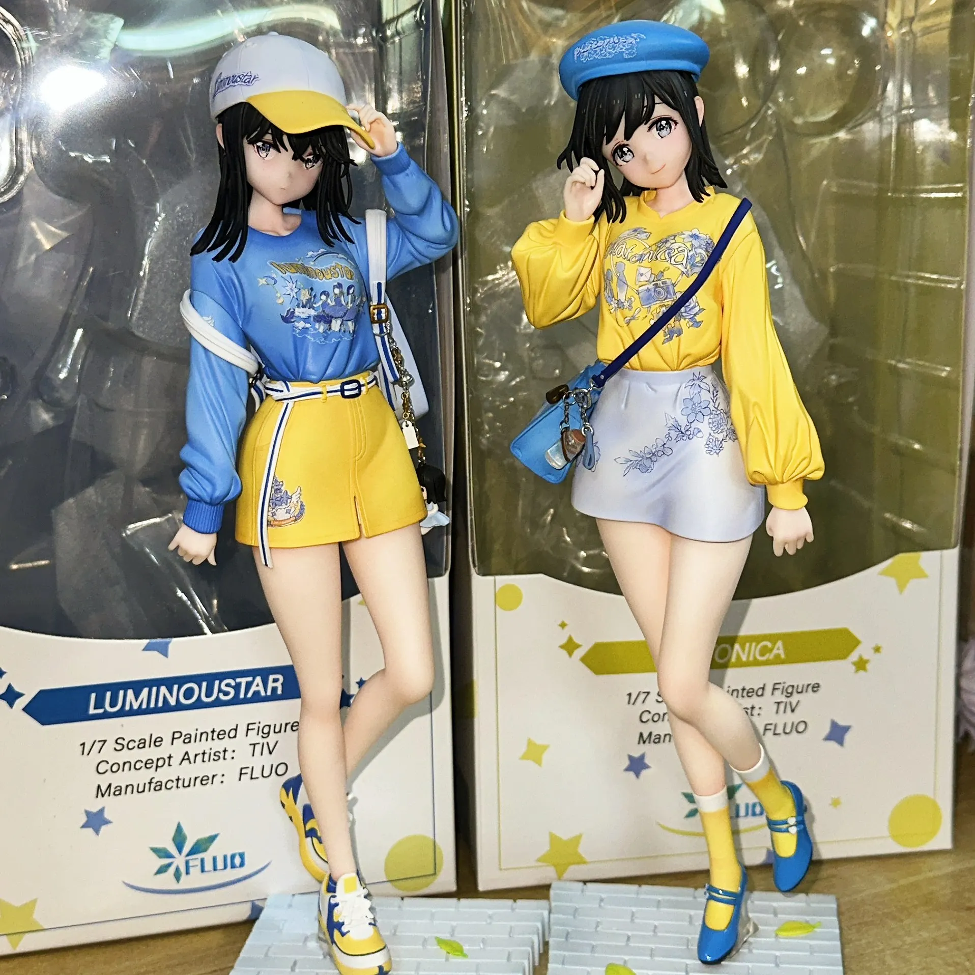 

Оригинальный Fluo Platonica Luminoustar, оригинальный персонаж, 24 см, фигурка животного из ПВХ, модель игрушки в подарок на складе