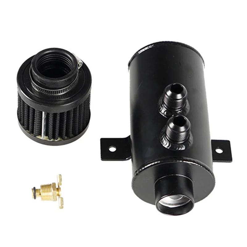 

Новое поступление, модификация автомобиля, масляный дышащий горшок, 750 мл, сапунный масляный горшок с воздушным фильтром 10AN