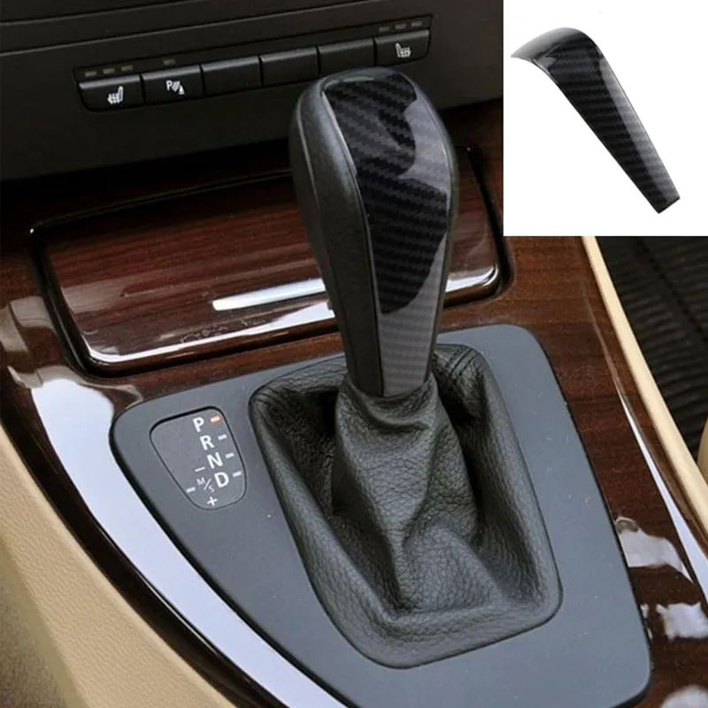 

Подходит для BMW 1 3 5 серии X5 Z4 E90 E92 E93 E60 E48 E81 E82, декоративная крышка ручки переключения передач автомобиля.