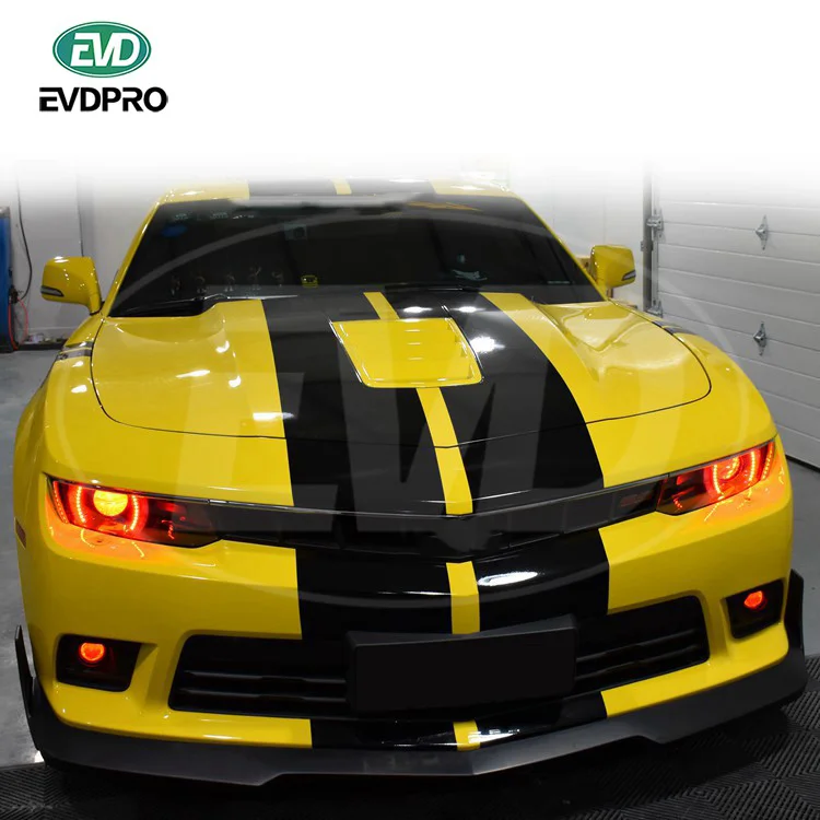 For Chevrolet Camaro 2015-2016 Td Style Carbon Fiber Hood