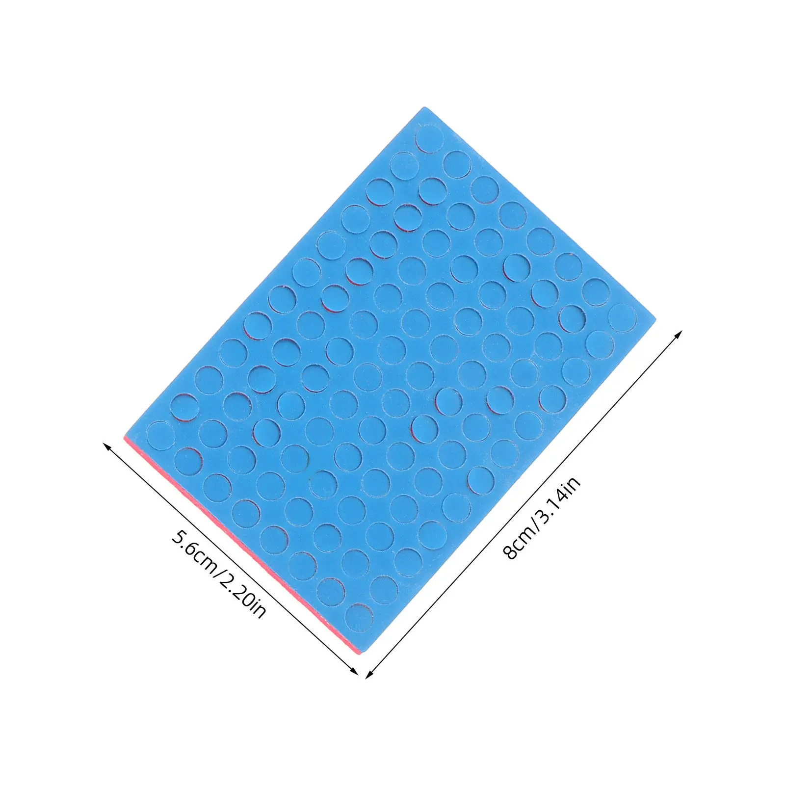 1Set Self-Adhesive Circular Sandpaper Sponge High Density Sponge Sanding Pads for Plastic Fine Detailing Polishing Cushion