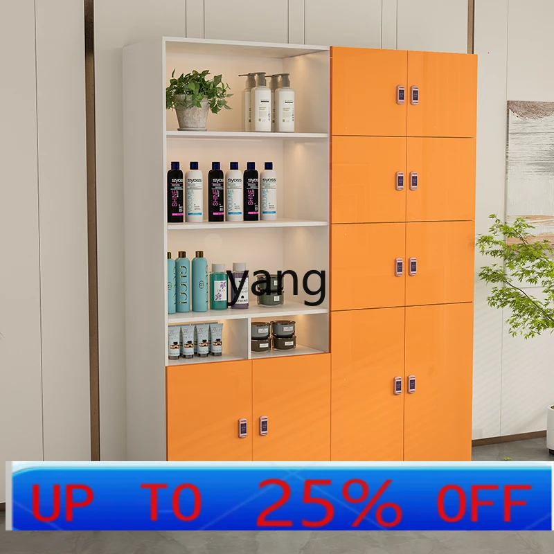 LTT Wooden Locker Barber Shop Products Beauty Salon Towel Cabinet Yoga Studio Locker