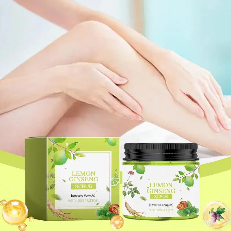 Body Scrub Cream Cleansing Bath Body  Scrub Exfoliator Natural Ingredients Body Scrub Moisturizer for full body Face