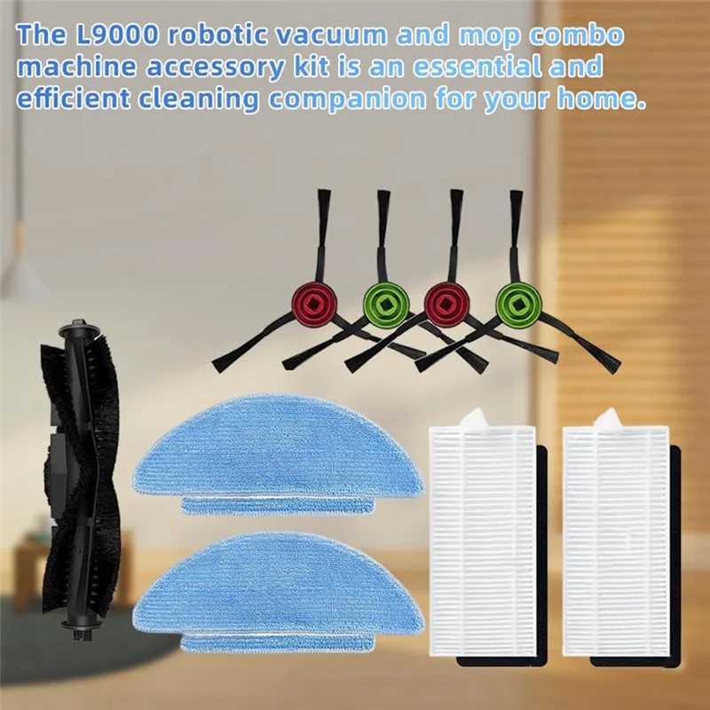 GYTB-Robot Vacuums Replacement Spare Parts Main Brush Side Brush Robot Vacuums Accessories