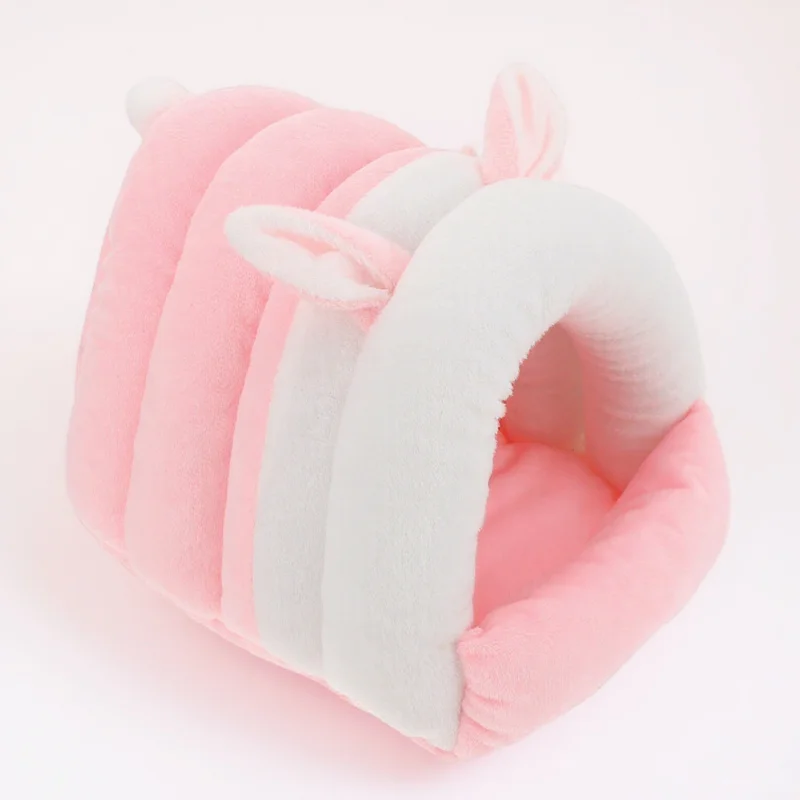 

Hamster Warm Bed Comfortable Pet Nest for Small Animals Sofa Bed Car Travel Suitable Hamster Pet Sleeping Nest