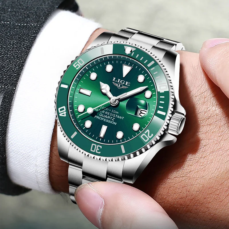 Men's Business Waterproof Luminous Quartz Watch