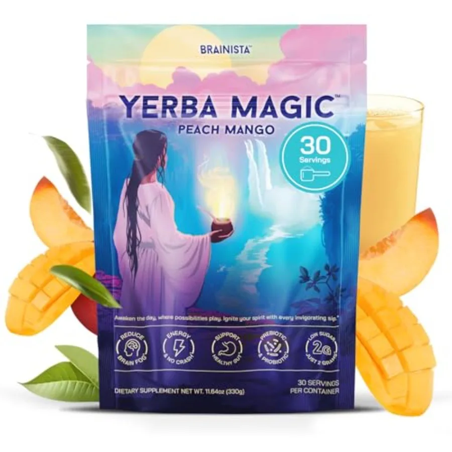 

Чай Yerba Magic Yerba Mate в порошке: быстрорастворимый супер-напиток с ноотропами, пребиотиками и пробиотиками для чистой энергии и улучшения ментальной работоспособности