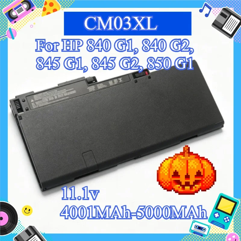 [NEW] Laptop Battery Compatible with Part Number CM03XL, For HP 840 G1, 840 G2, 845 G1, 845 G2, 850 G1, 850 G2, 855 G1