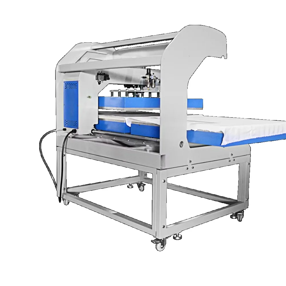Dual Station Large Formal Heat Transfer Printing Machine High Quality Automatic Sublimation Presser Pneumatic Driven New