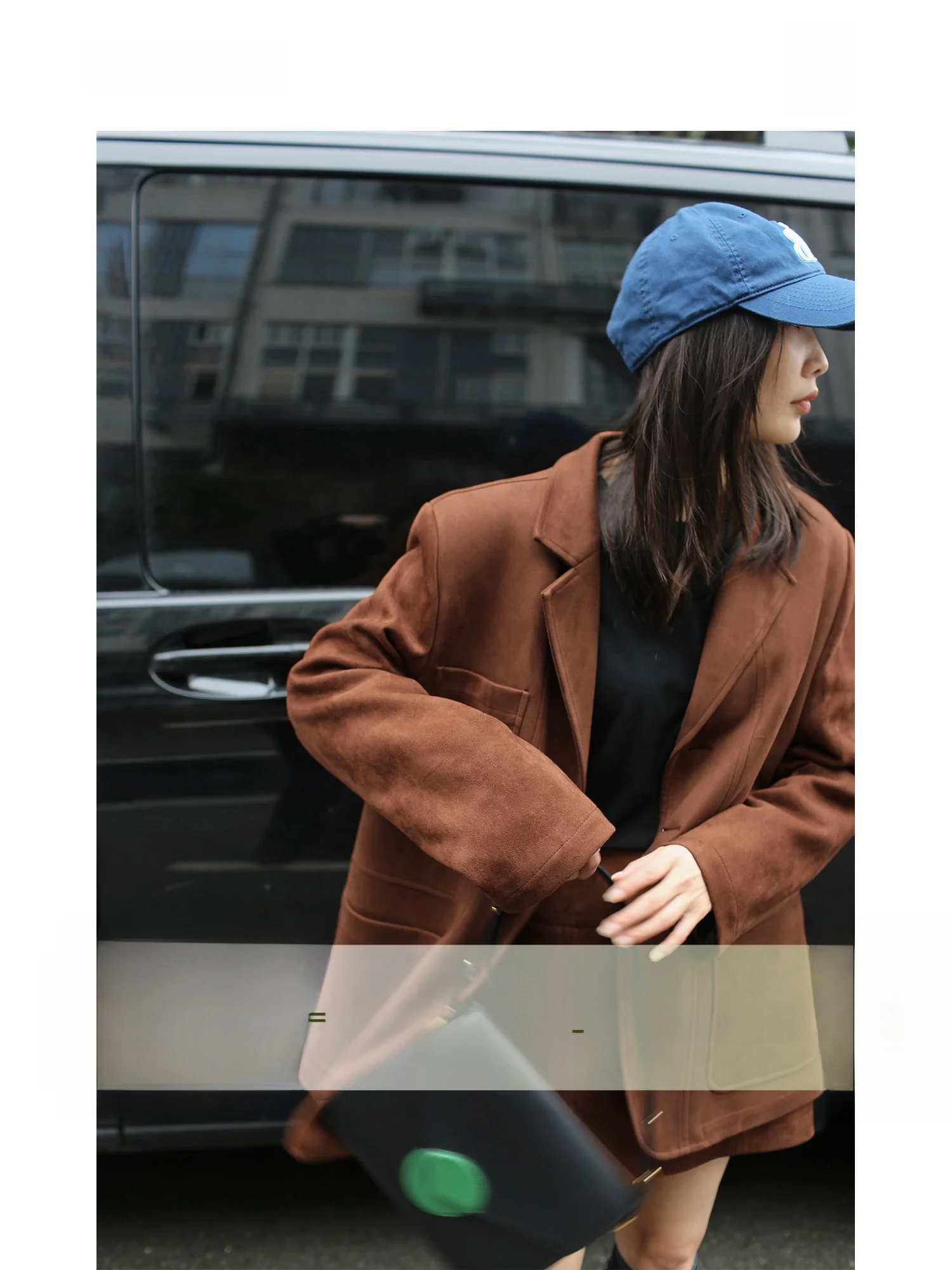 

AZHU Autumn Winter New Style Cotton Jacket Suit Set Short Skirt Two Piece Set Fashionable Women's Workwear Student Uniform