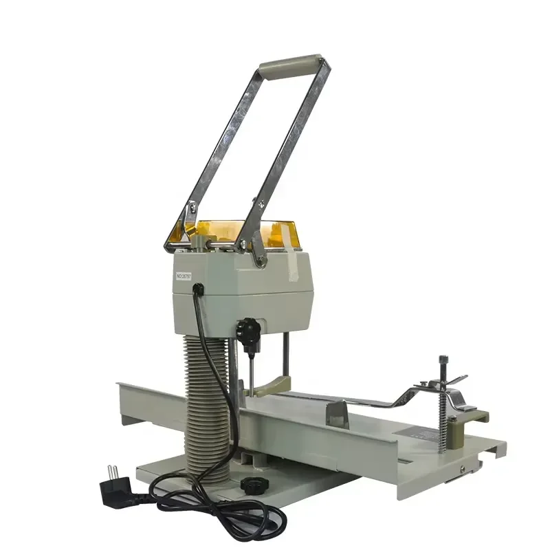 Factory Sell Paper Hole Punching Machine Hole Diameter 3-8mm Adjustable Margin in Stock