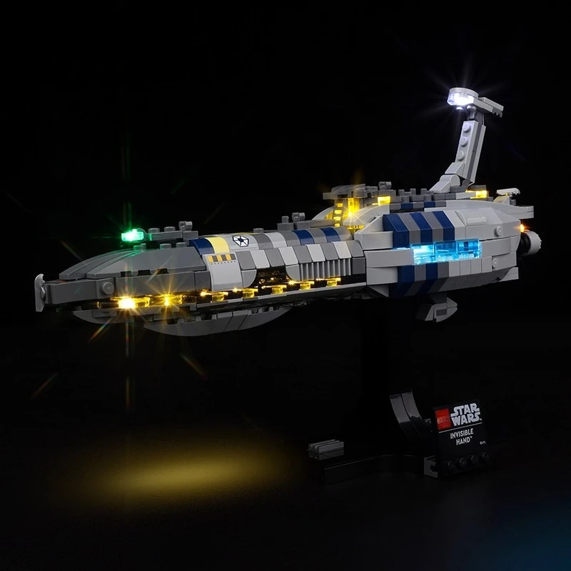

Набор светодиодного освещения без модели, подходящий для LEGO Star War Invisible Hand 75377 (кроме строительных блоков)