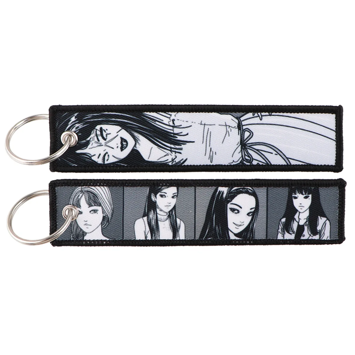 Anime bestickter Schlüssel JET Tag Schlüsselanhänger Cartoon Schlüsselanhänger Auto Motorräder Schlüssel Schlüsselanhänger Halter Schmuck Geschenke Anhänger Zubehör