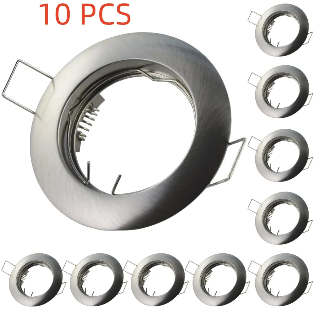 Immagine 6: JOYINLED Einbauhalterung 2/10STK Set, Aluminium GU10/MR16 Lampenfassung Träger, Universelle Einbauspot Fassung