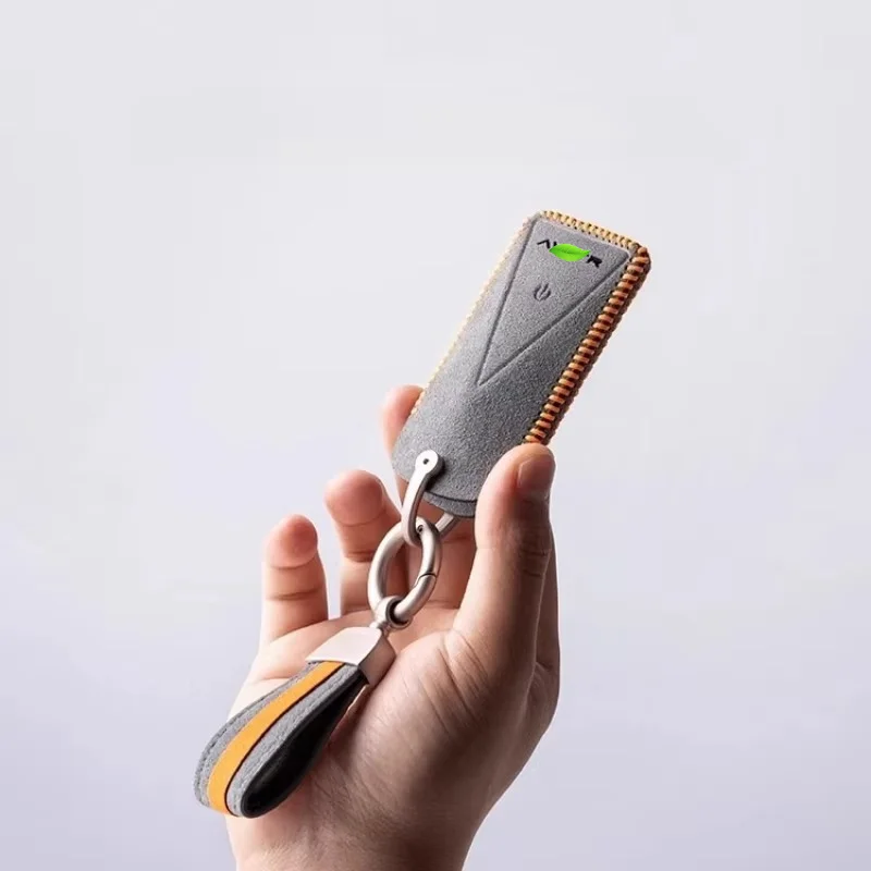 For Avatr 07 06 12 11 2025 2026 Car Key Case Bag Suede Leather Remote Control Modification Key Protector Shell Cover Accessories