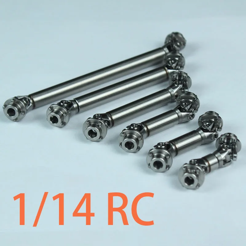 

1:14th Scale Metal Simulation Metal Drive Shaft for Tamiya RC Truck SCANIA 770S R620 VOLVO BENZ Arocs MAN TGX Car Accessories
