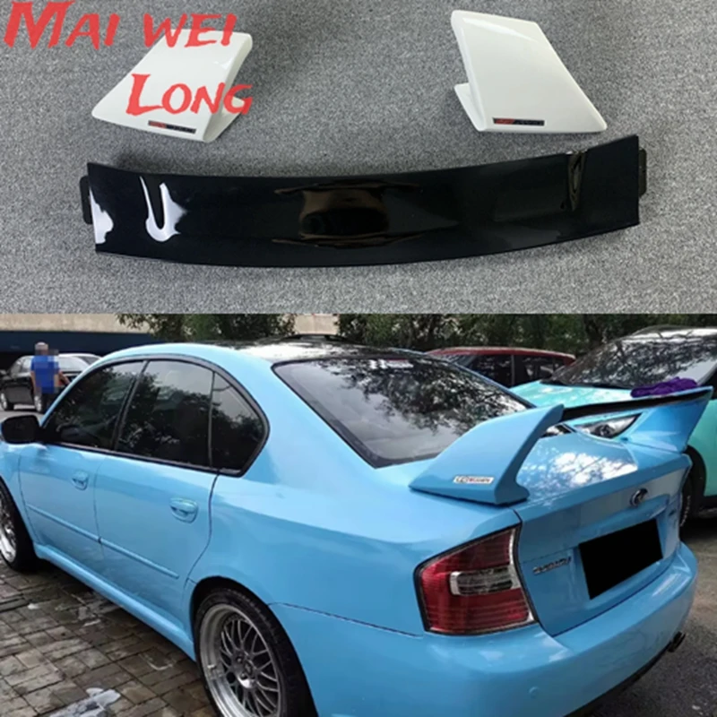 Für 2006–2014 Subaru LEGACY Kofferraumspoiler FD2 Stil, hochwertiger ABS-Kunststoff, glänzend schwarz, Heckspoiler, Kofferraum-Kofferraumflügel-Spoiler