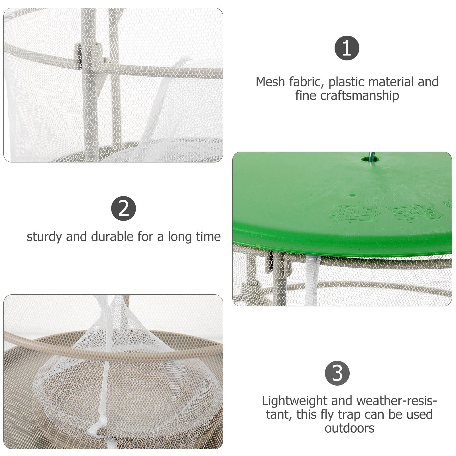 

Indoor for Home Use Rainproof Fly Cage Garden Insect Netting Mesh Collecting Cages