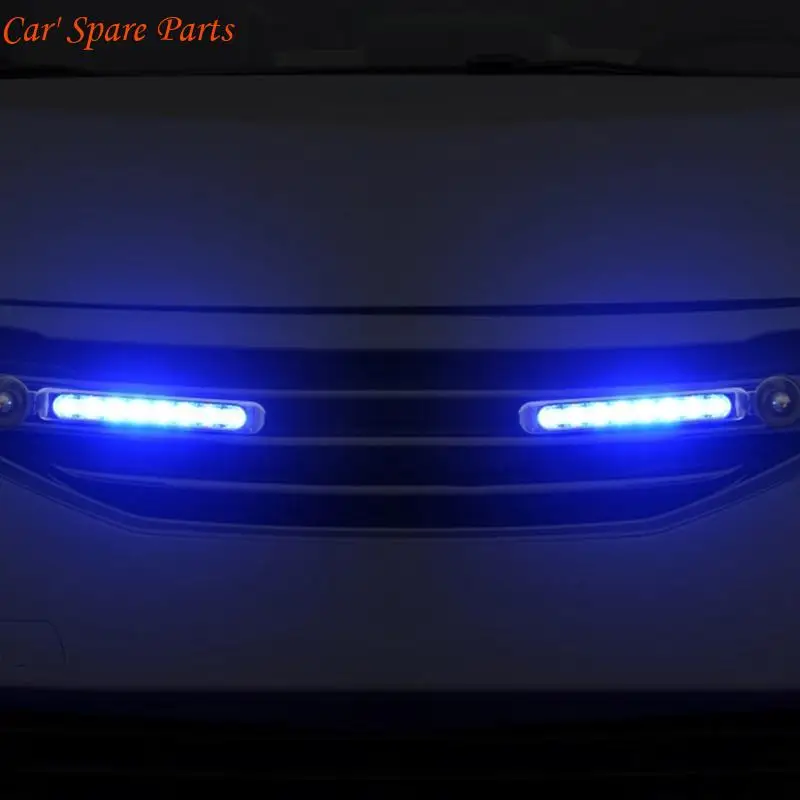 Y4UA LED 풍력 구동 주간 주행등 대부분의 자동차에 간단한 설치