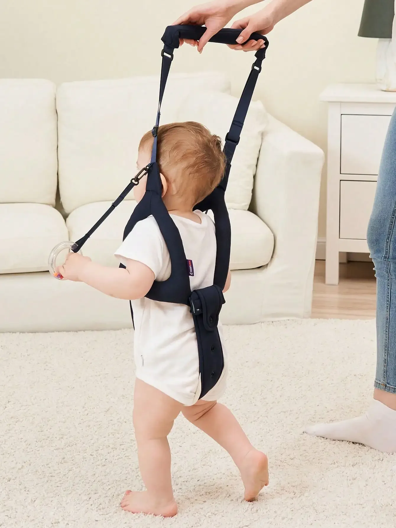 Imbracatura da passeggio per bambini-aiutante per girello portatile per bambini-cintura per assistente per imbracatura per girello per bambini-aiuta a camminare per bambini