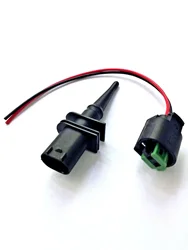 For Bmw / Mini External Air Ambient Temperature Temp Sensor With Connector And Wires Auto Sensor Replacement 65816905133