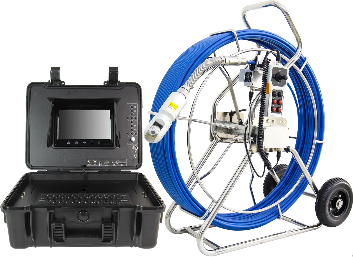 9 بوصة كاميرا بشكل قبة CMOS الاستشعار فحص آبار المياه العميقة خط أنابيب كاميرا الصرف الصحي DVR تخزين البيانات استنزاف الأنابيب التفتيش