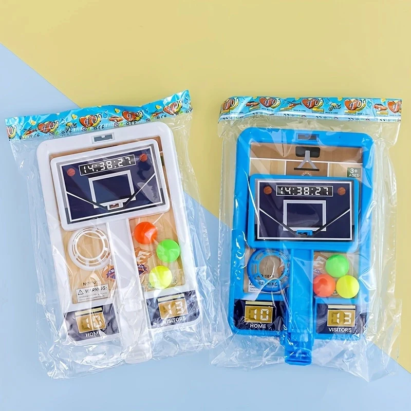 1PC เดสก์ท็อปบาสเกตบอลยิงเกมกีฬาเด็กเล่นชุด Hoop 3-Ball Interactive เด็กเกมกระดานเดสก์ท็อปของเล่น