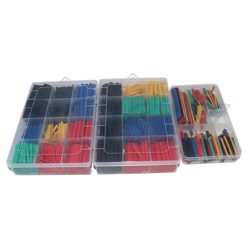 Heat Shrink Tube Kit Thermoresistant Tubing Heat Shrink Wire Wrapping Electrical Connection Cable Insulation Sleeved Protecter
