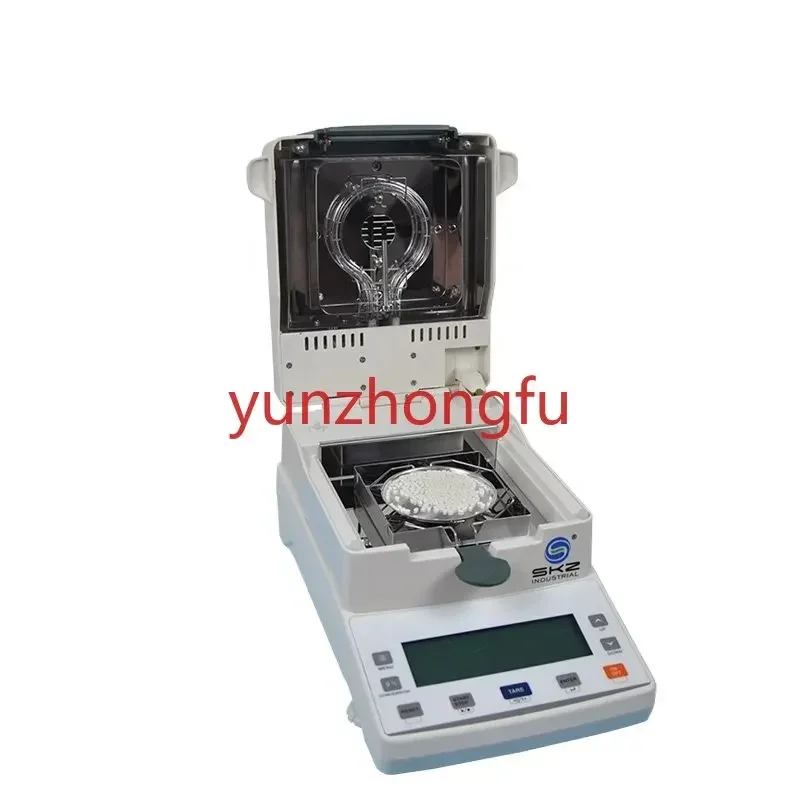 Grain Moisture Tester Halogen Laboratory  Analyzer Food Humidity Measuring Instruments  Meter for Plastic Rubber