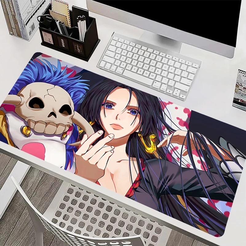

Mousepad Laptop Mouse Pad Office Accessories PC Keyboard Pad Rubber Cup Mat Soft Mouse Mat Large One Piece Boa Hancock Desk Mat