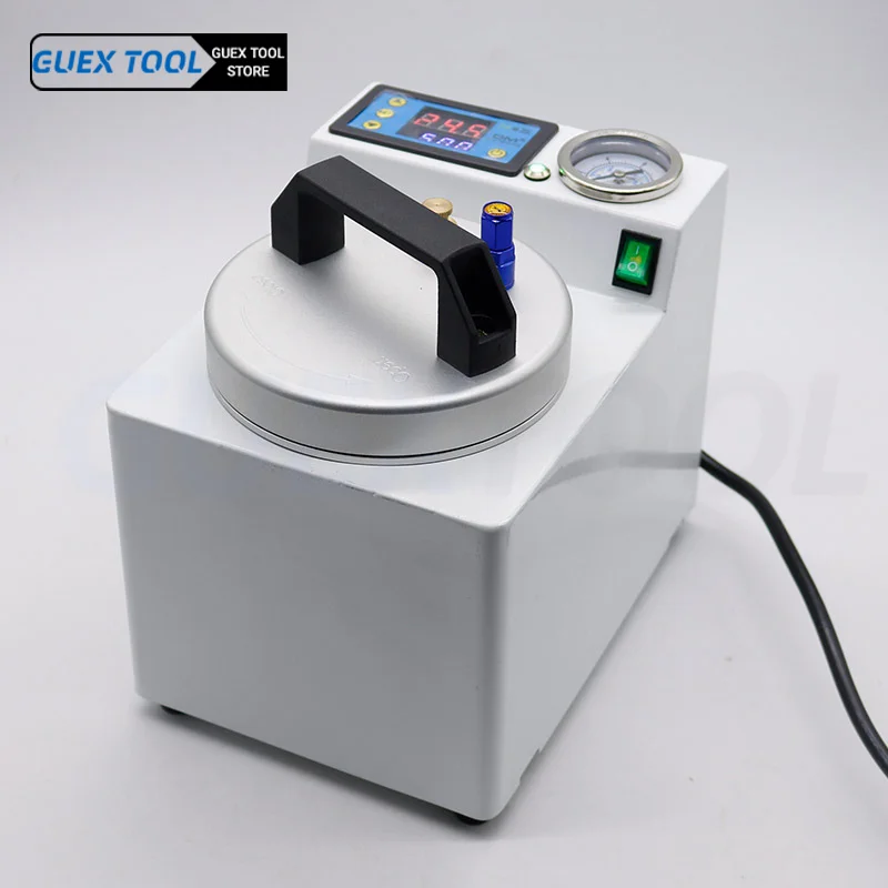 Dental Convenient Pressure Aggregator 220V/110V Adsorption Denture Pressure Cooker Autoclave Pressure Cooking Teeth