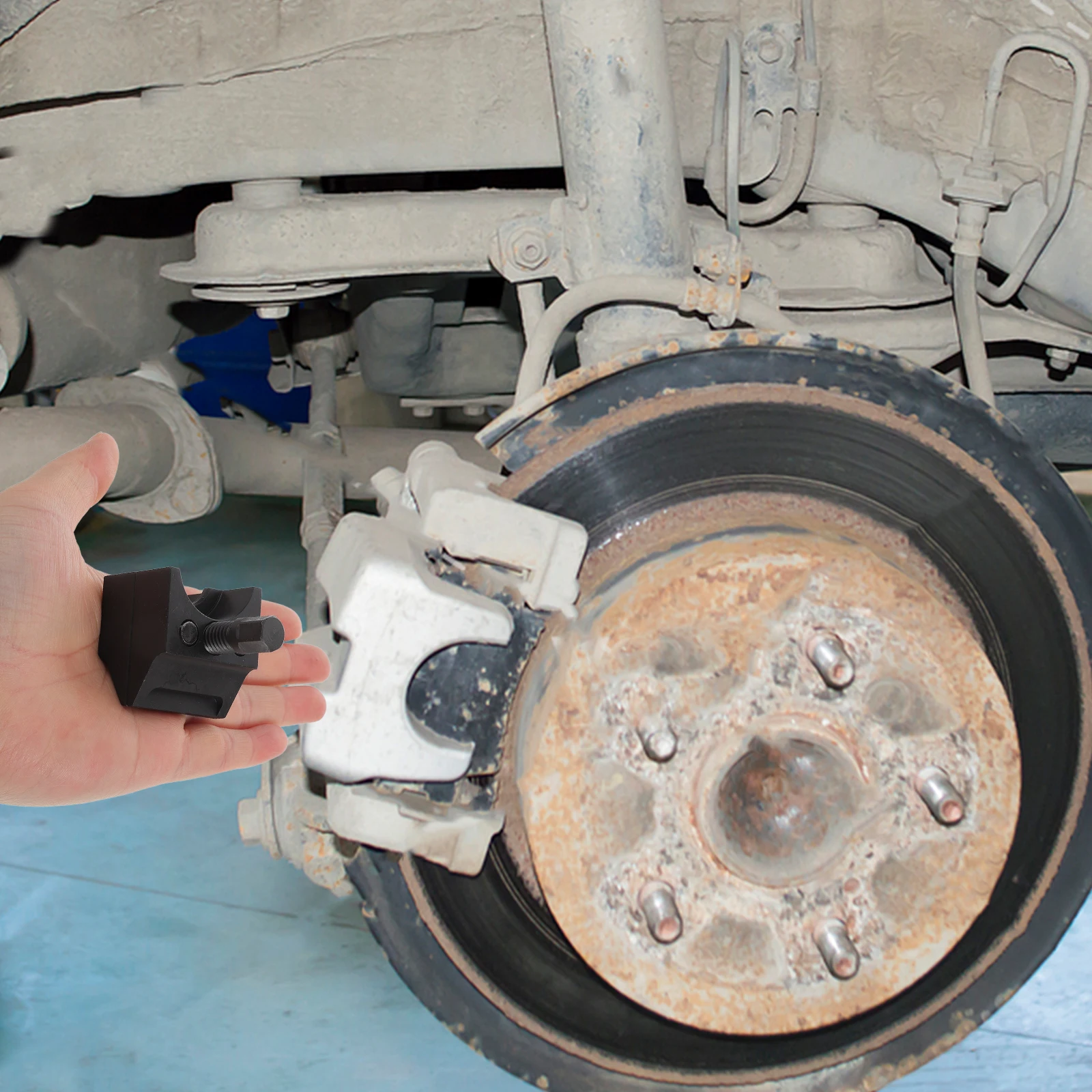 

Universal Car Suspension Strut Tool Steel Double Ended Design For Hub Steering Splitter Durable Longlasting Easy Operation