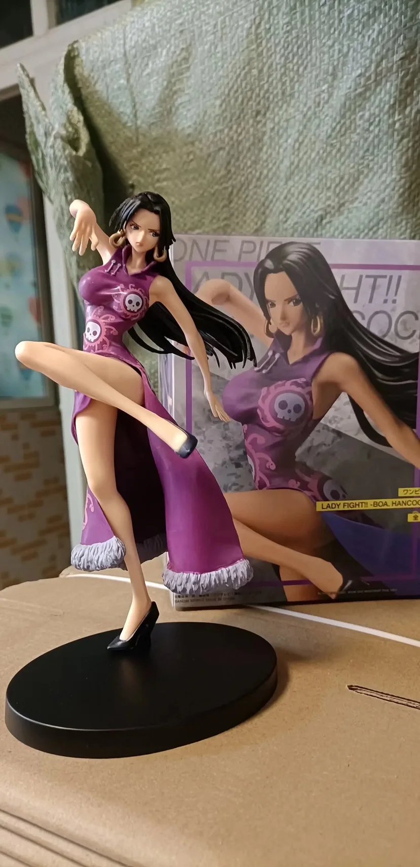 20cm Anime One Piece Figurine Lady Fight Boa Hancock China Dress Ver. PVC Action Figure Statue Collection Model Kids Toys Doll